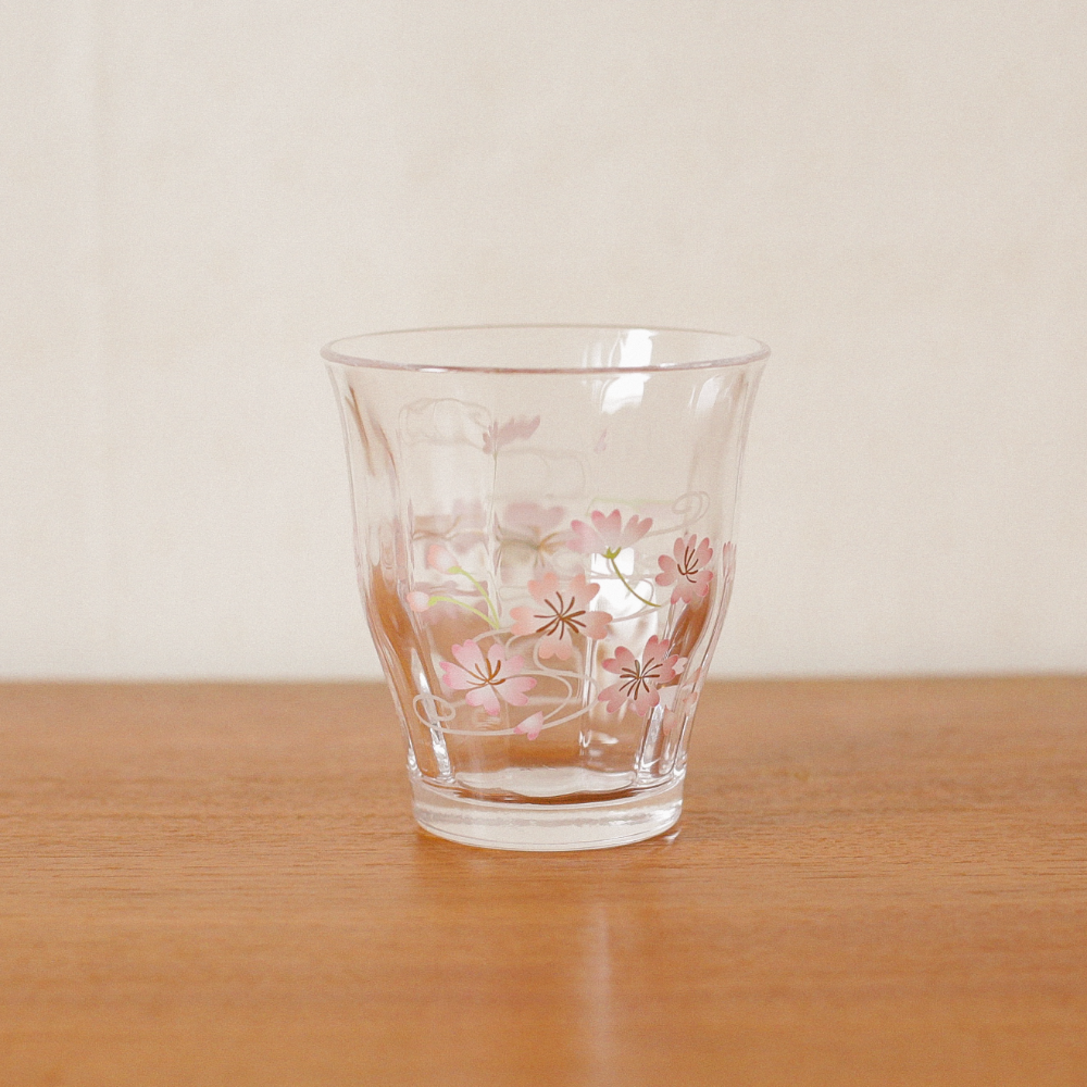 벚꽃 유리컵